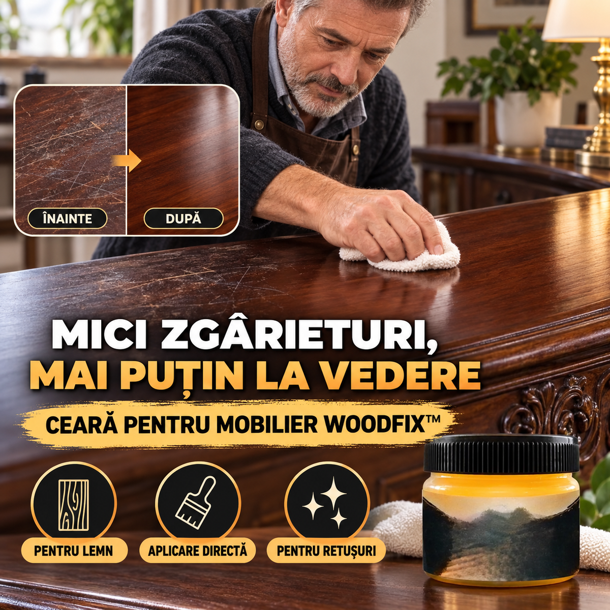 Ceară Pentru Mobilier WoodFix™